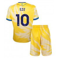 Camisa de time de futebol Crystal Palace Eberechi Eze #10 Replicas 2º Equipamento Infantil 2024-25 Manga Curta (+ Calças curtas)